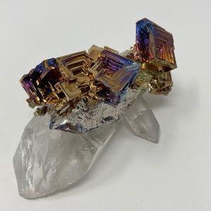Huge Unusual Big Bold Crystal with Bismuth
